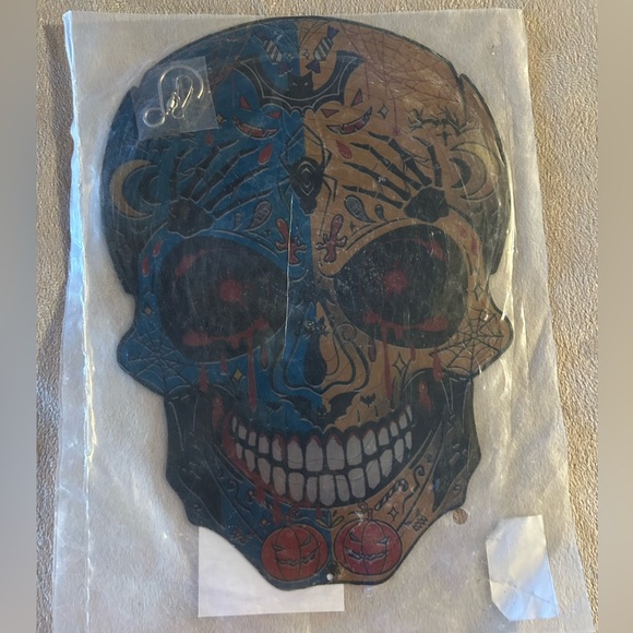 Other - Skull Wind Spinner 3D Metal Garden Spinner Decoration Outdoors New